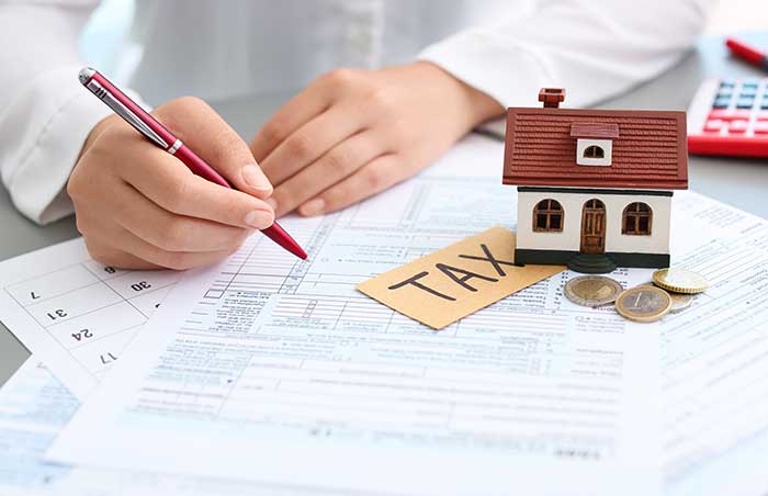 claim a property tax on federal tax filing