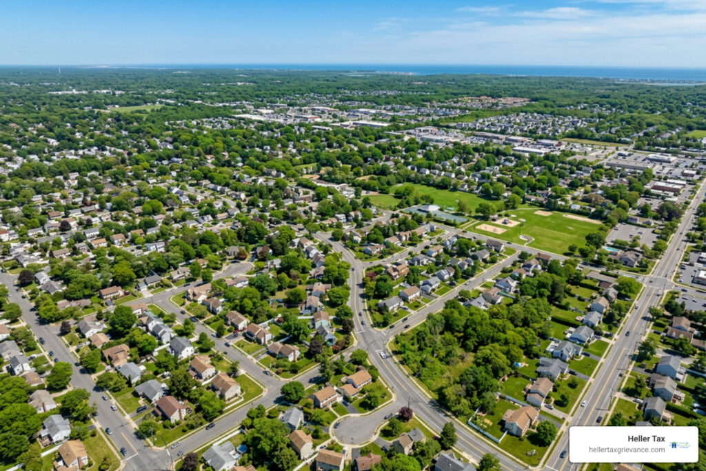 Suffolk County 10 township map