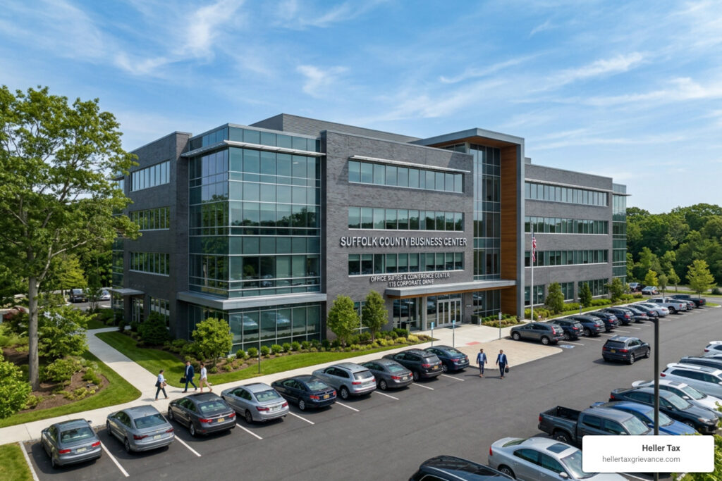 Suffolk County commercial property tax grievance